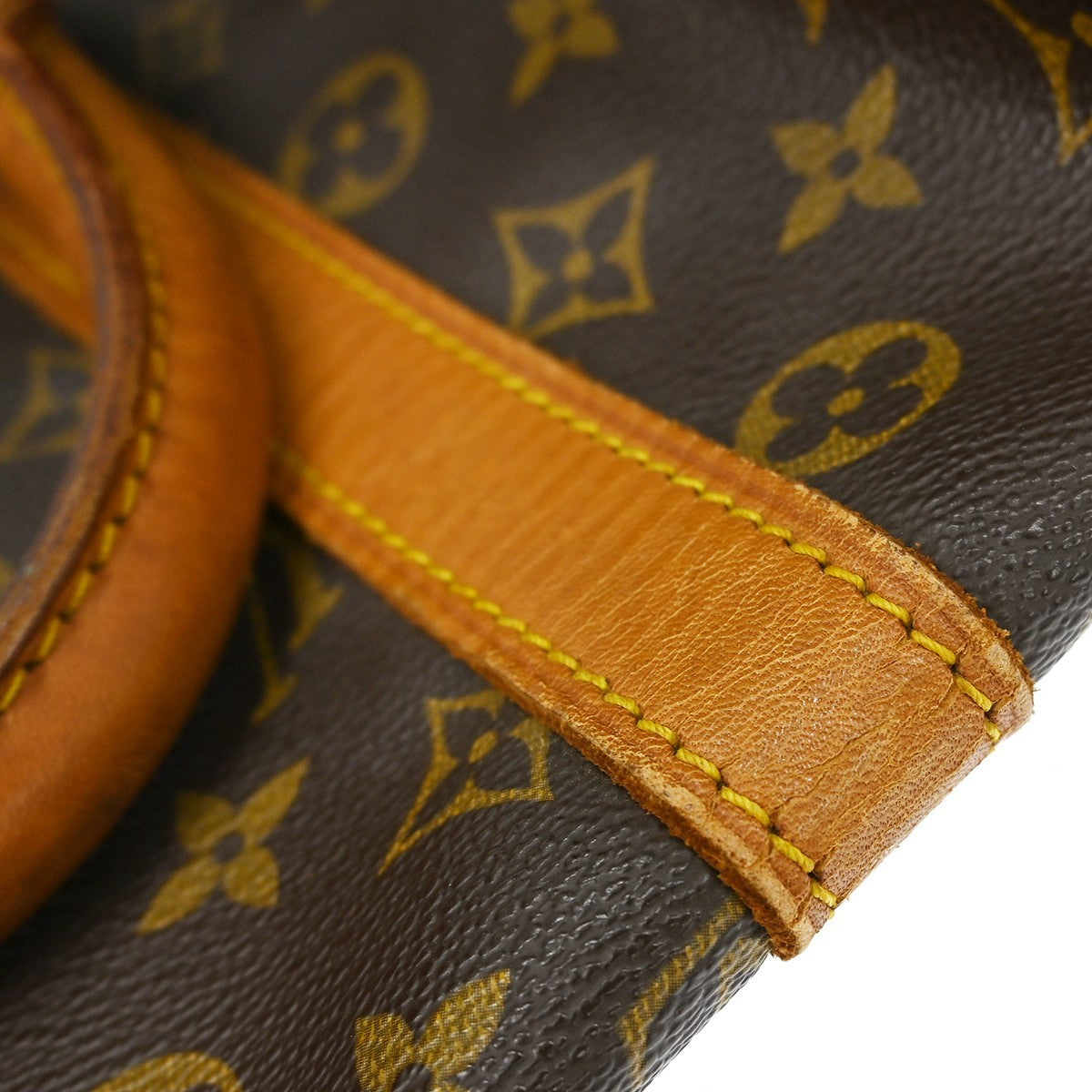 Louis Vuitton Keepall Bag Monogram Canvas, BROWN, CANVAS, Travel bag