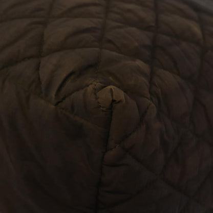 Chanel Coco Cocoon Zipped Tote Quilted Nylon, BROWN, NYLON, Tote bag