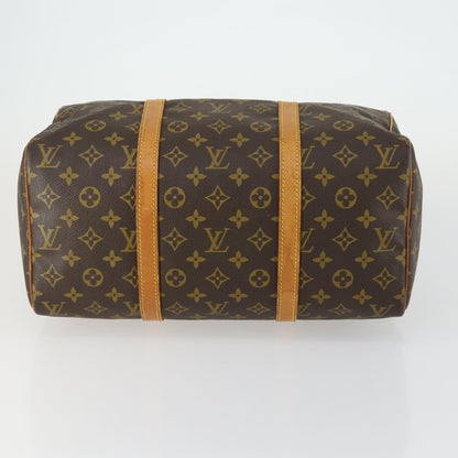 Louis Vuitton Sac Souple Handbag Monogram Canvas, BROWN, CANVAS, Travel bag