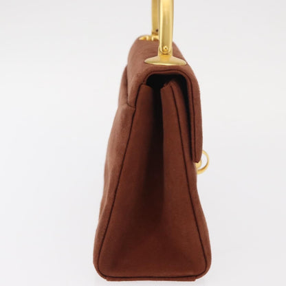Givenchy Vintage Handbag Suede, BROWN, SUEDE, Handbag