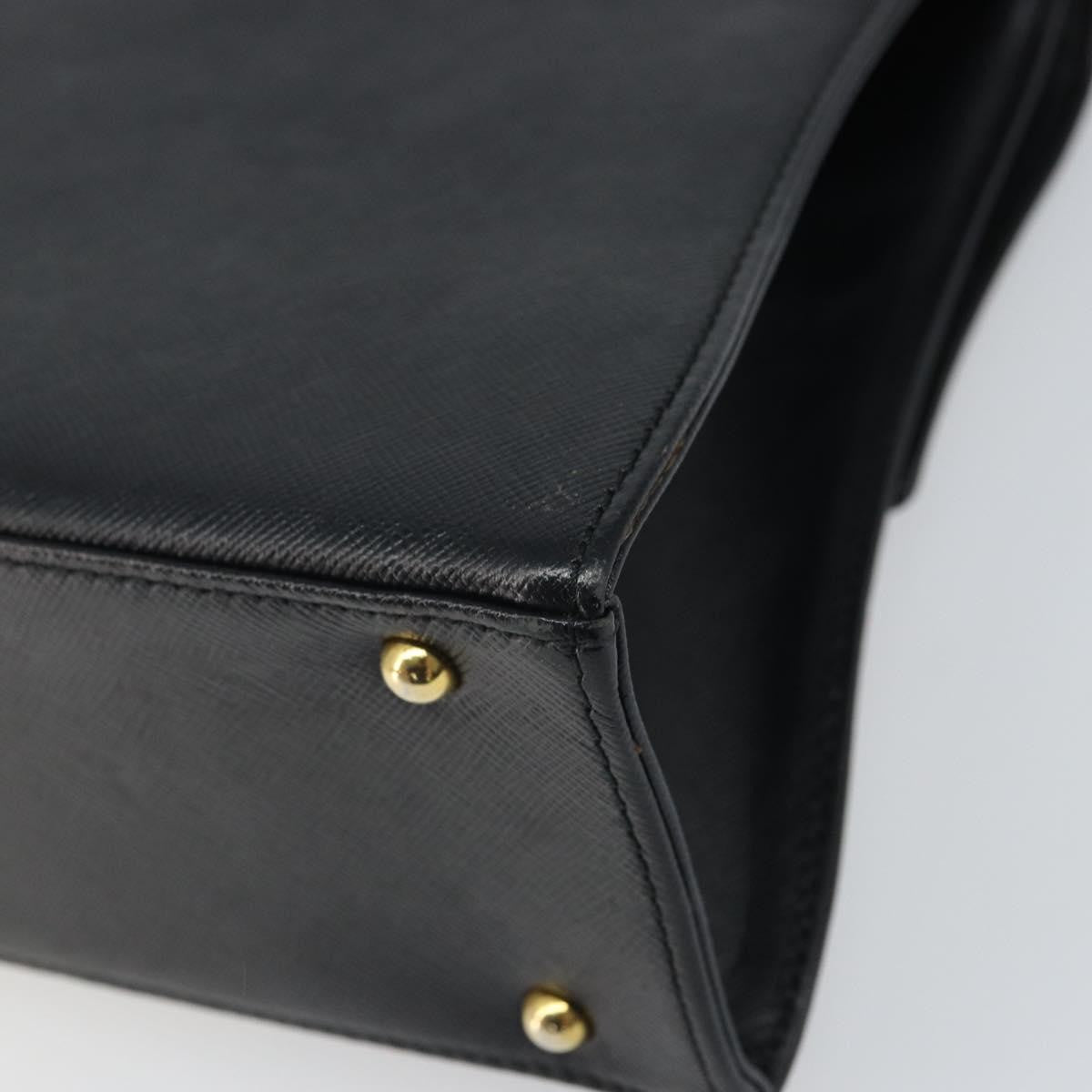 Givenchy Vintage Handbag Leather, BLACK, LEATHER, Handbag