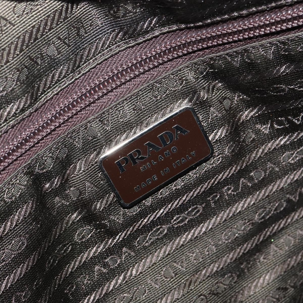 Prada Vintage Handbag Tessuto, KHAKI, NYLON, Handbag
