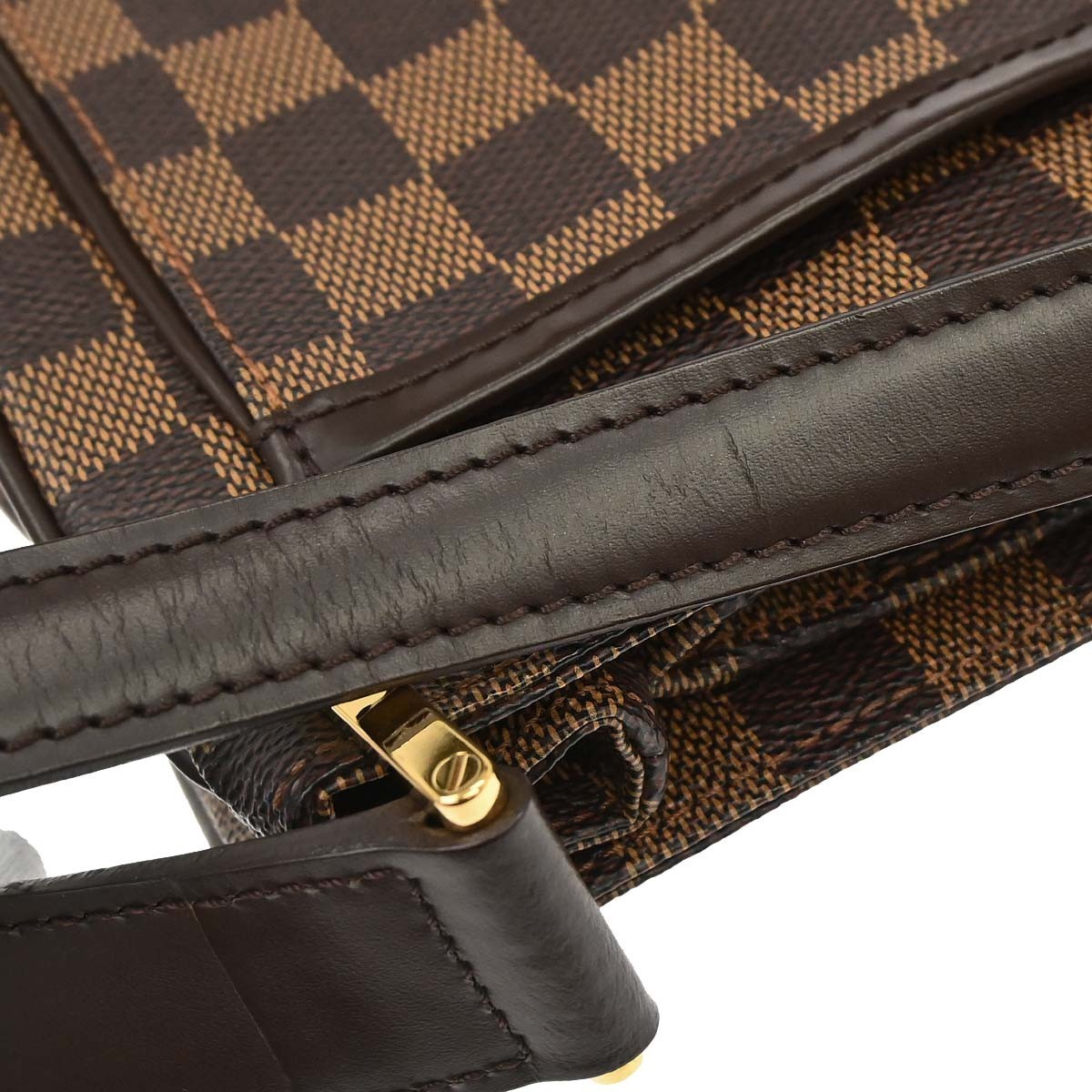 Louis Vuitton Aubagne Bag Damier, Brown, Canvas, Handbag
