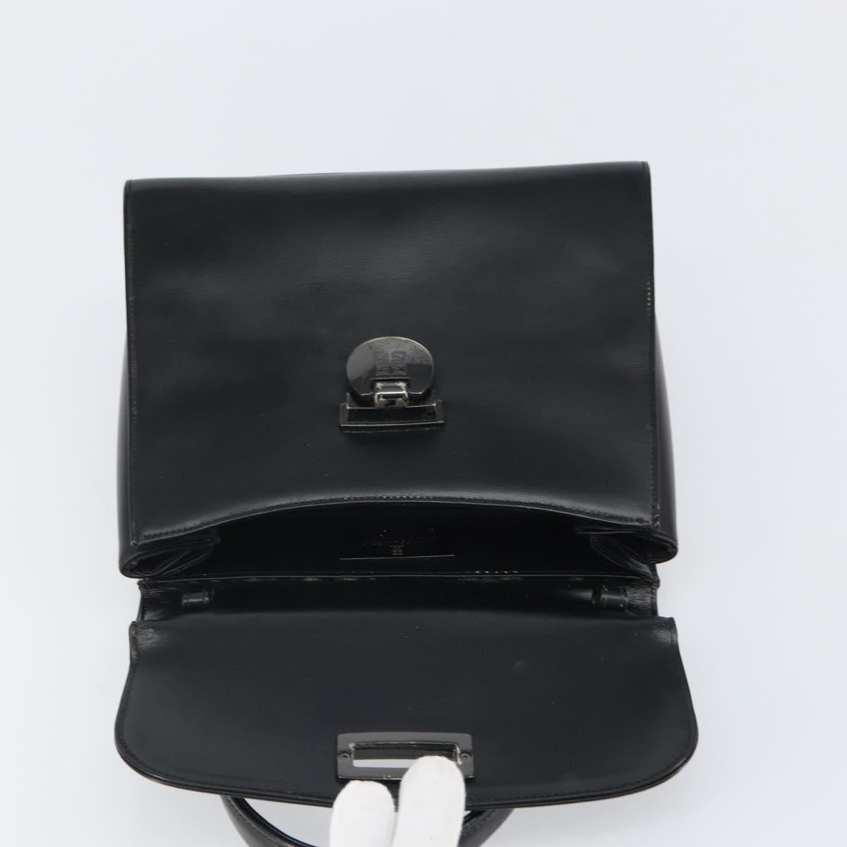 Givenchy Vintage 4G handbag Leather, BLACK, LEATHER, Handbag