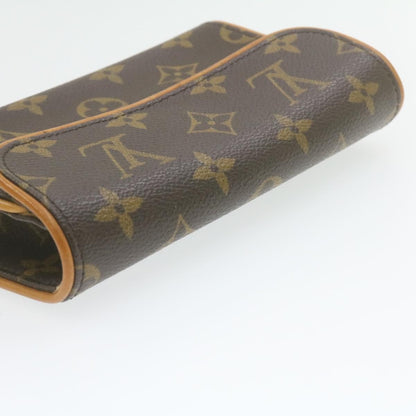 Louis Vuitton Florentine Waist Bag Monogram Canvas, BROWN, CANVAS, Travel bag