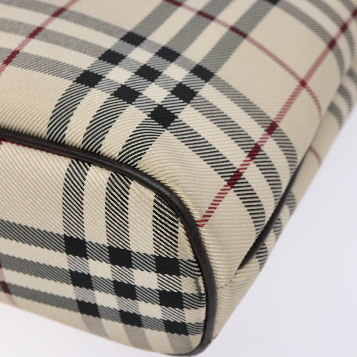 Burberry Nova Check Tote Canvas and Leather, BEIGE, NYLON, Tote bag