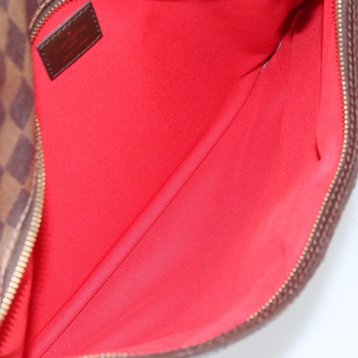 Louis Vuitton Bloomsbury Handbag Damier, Brown, Canvas, Handbag