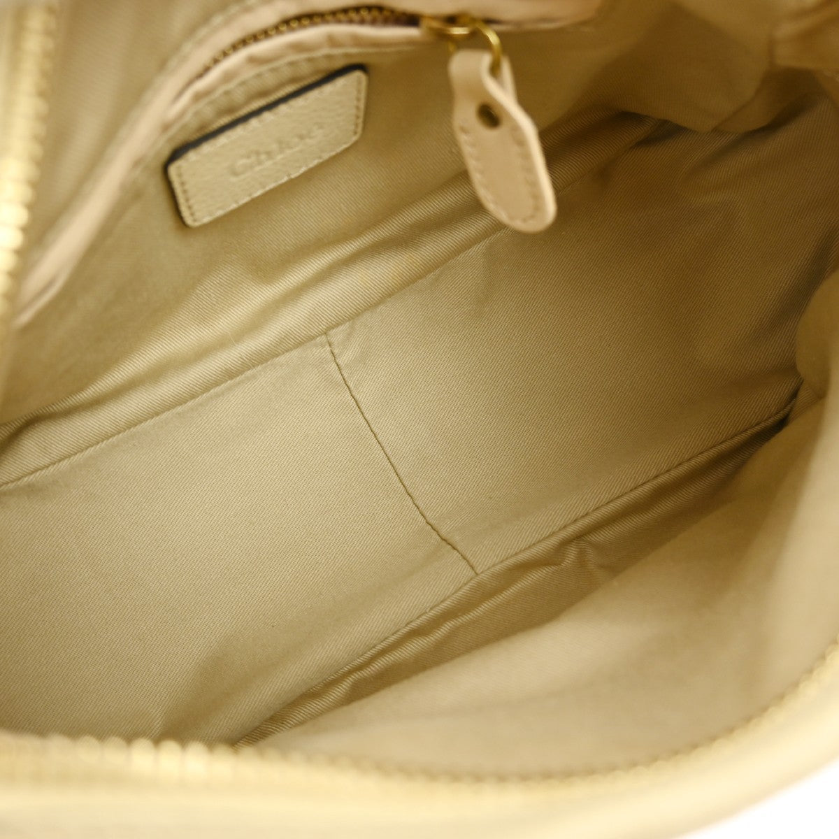 Chloe Paraty Top Handle Bag Leather, BEIGE, LEATHER, Handbag