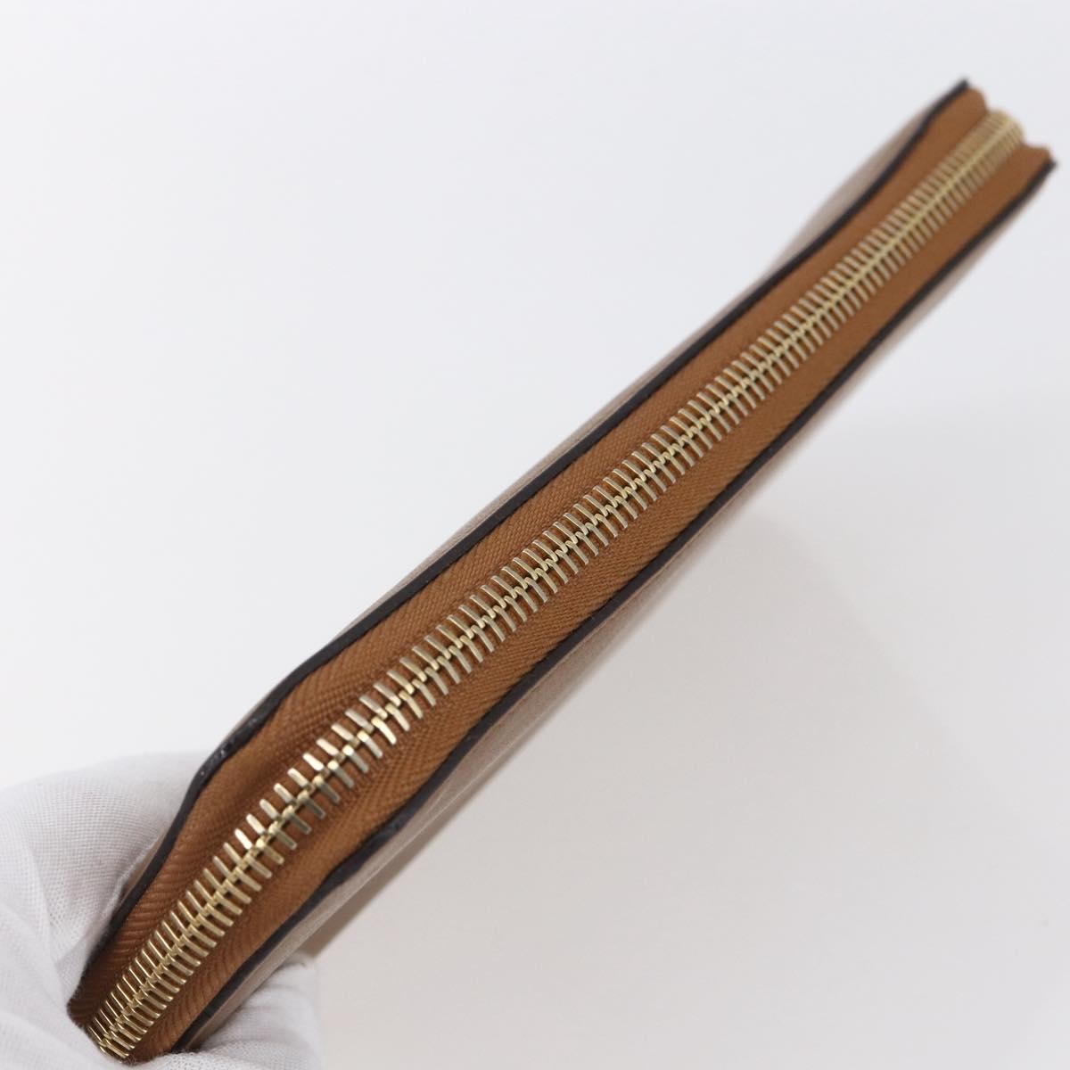Louis Vuitton Zippy wallet Leather, BROWN, LEATHER, Wallets