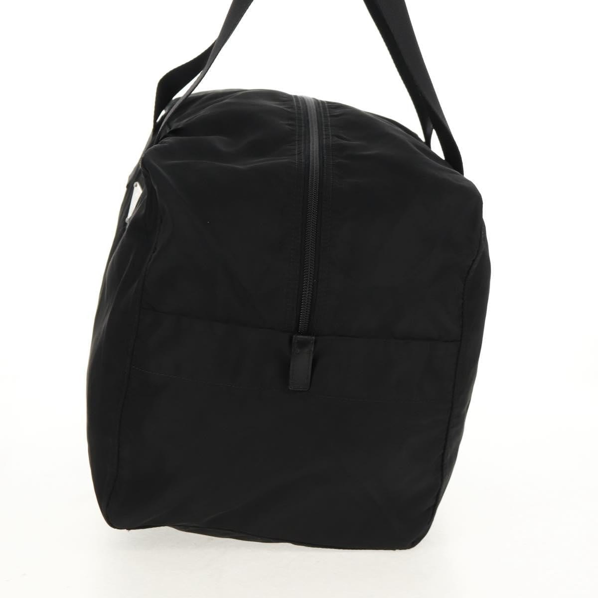Prada Vintage Boston Bag Nylon, BLACK, NYLON, Travel bag
