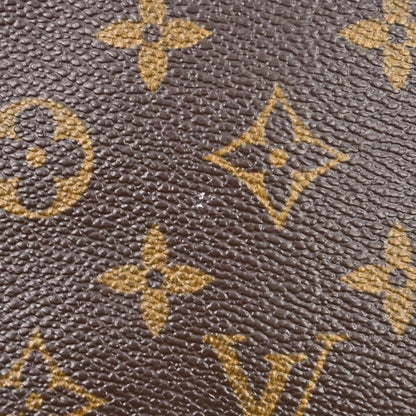 Louis Vuitton Twin Handbag Monogram Canvas, BROWN, CANVAS, Clutche & pouche