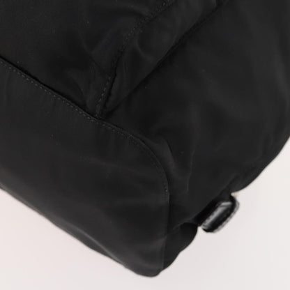 Prada Front Pocket Backpack Tessuto, BLACK, NYLON, Backpack