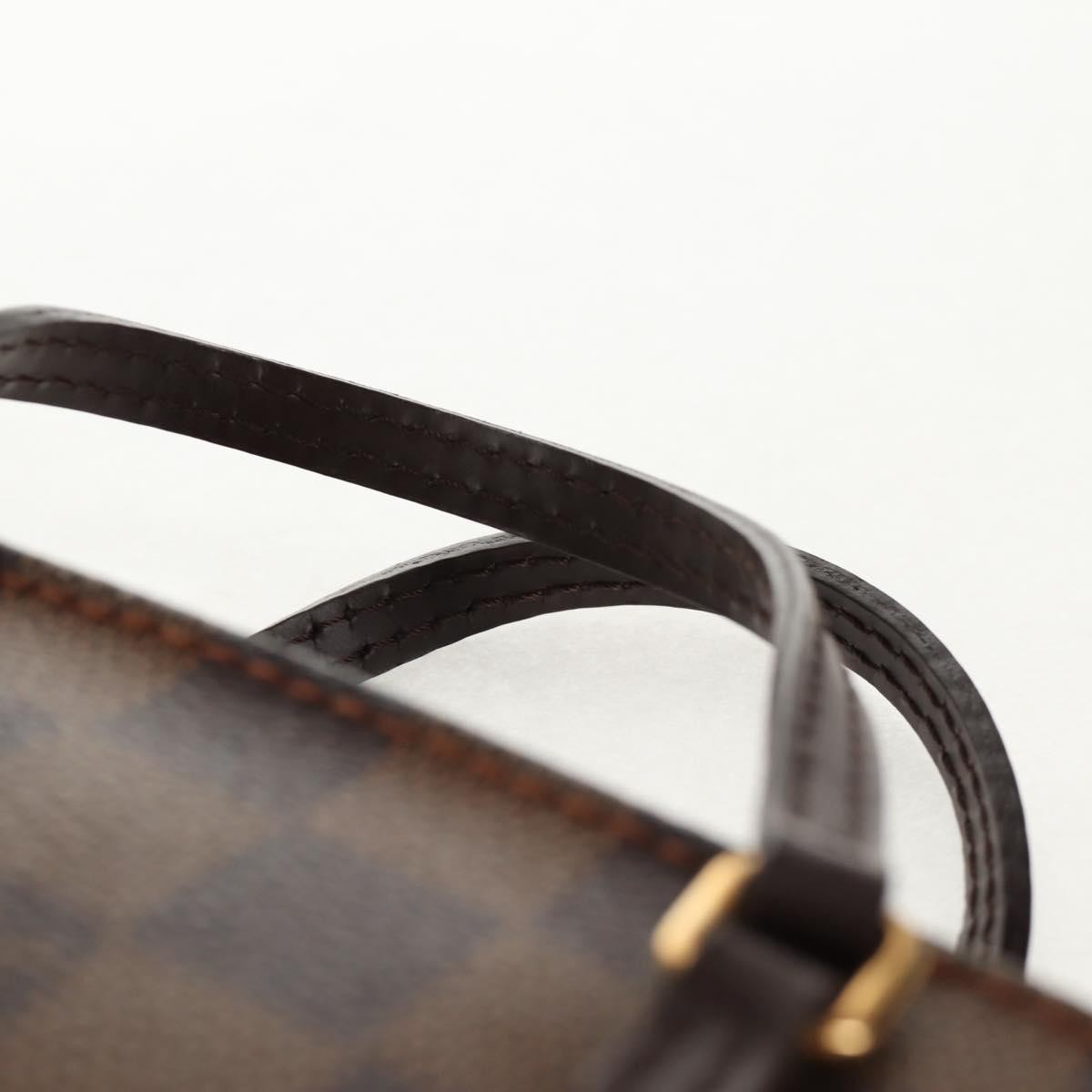 Louis Vuitton Manosque Pochette Damier, BROWN, CANVAS, Clutche & pouche