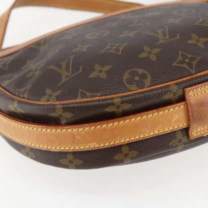 Louis Vuitton Jeune Fille Handbag Monogram Canvas, BROWN, CANVAS, Shoulder bag