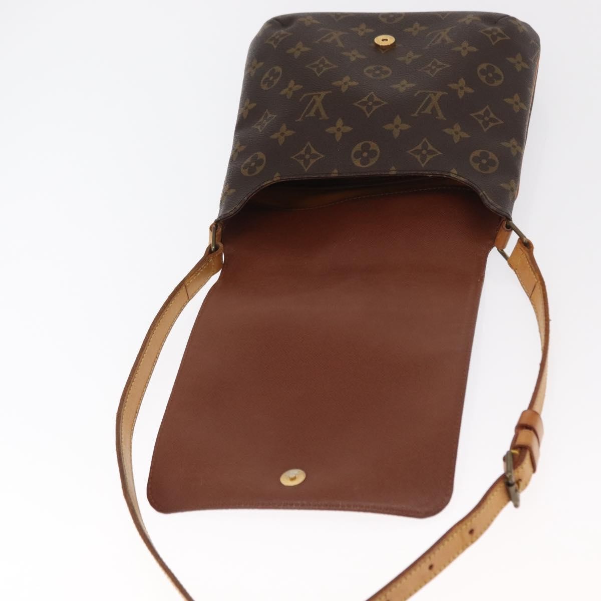 Louis Vuitton Musette Salsa Handbag Monogram Canvas, BROWN, CANVAS, Shoulder bag