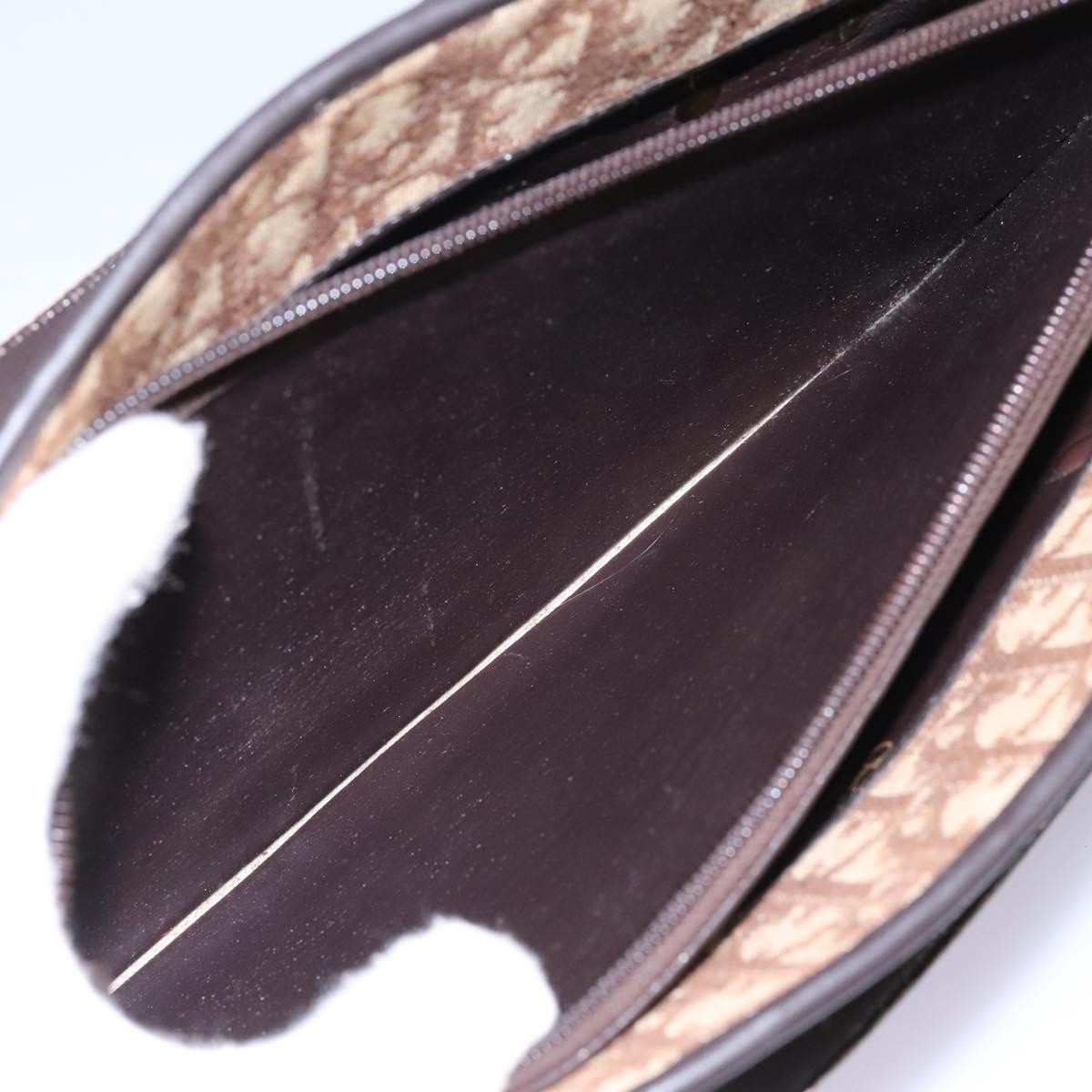 Christian Dior Trotter Canvas, BROWN, CANVAS, Handbag