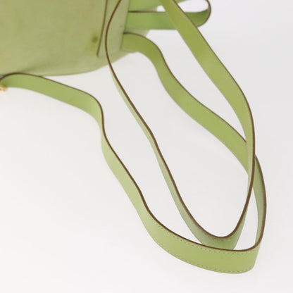 Salvatore Ferragamo Gancini Backpack Suede, GREEN, SUEDE, Backpack