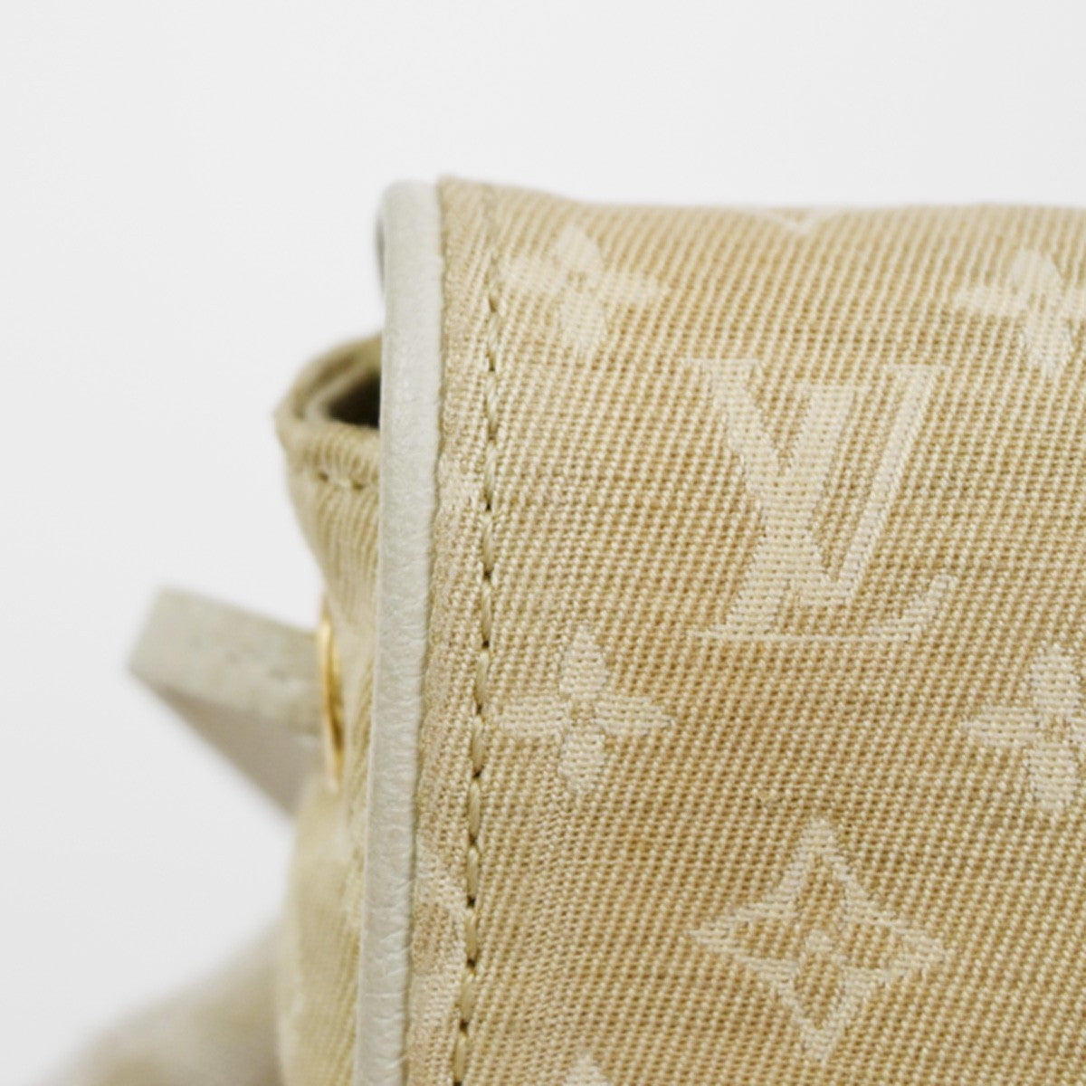 Louis Vuitton Cancun Pochette Monogram Mini Canvas, BEIGE, CANVAS, Clutche & pouche