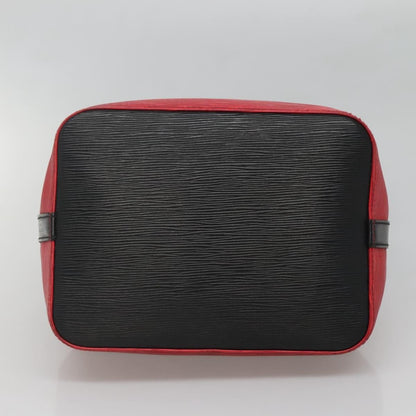 Louis Vuitton Petit Noe Handbag Two Tone Epi Leather, RED, LEATHER, Handbag