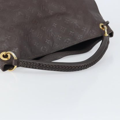 Louis Vuitton Artsy Handbag Monogram Empreinte Leather, BROWN, LEATHER, Handbag