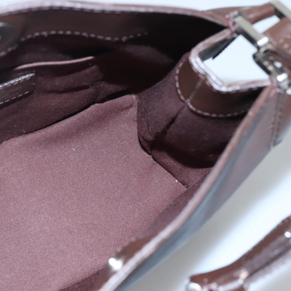 Louis Vuitton Mandara Handbag Epi Leather, BROWN, LEATHER, Shoulder bag