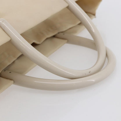 Prada Resin Handle Tote Tessuto, BEIGE, NYLON, Tote bag