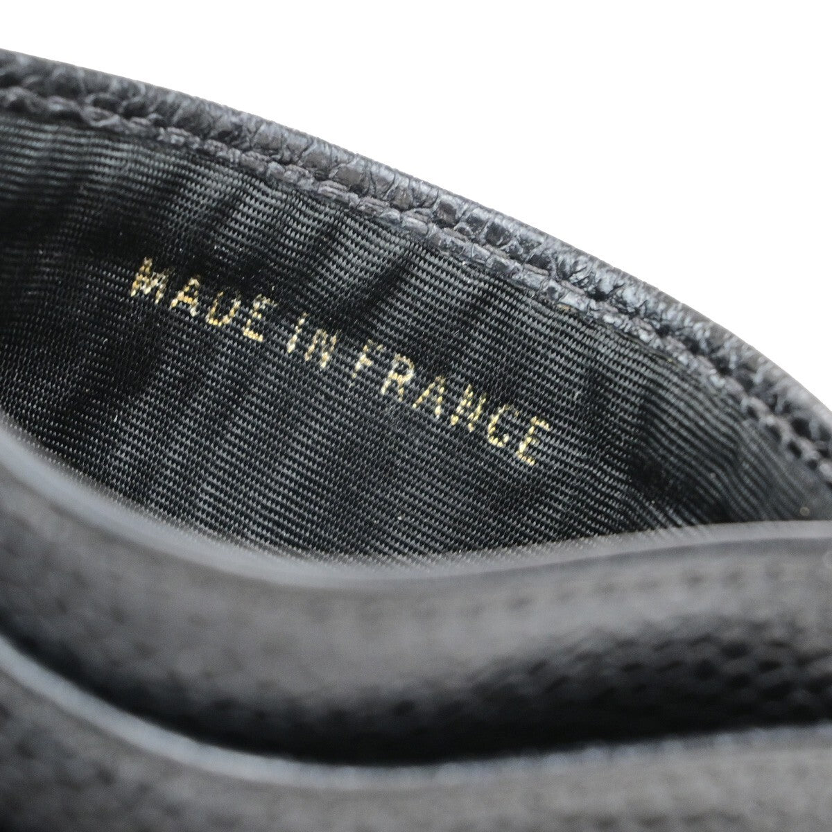 Chanel Logo CC Card case Grained  Leather, BLACK, CALFSKIN, Wallets