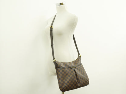 Louis Vuitton Bloomsbury Handbag Damier, BROWN, CANVAS, Handbag