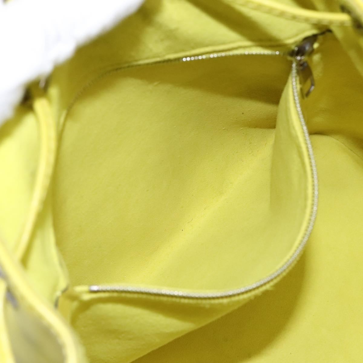 Louis Vuitton Petit Noe Handbag Epi Leather, GREEN, LEATHER, Shoulder bag