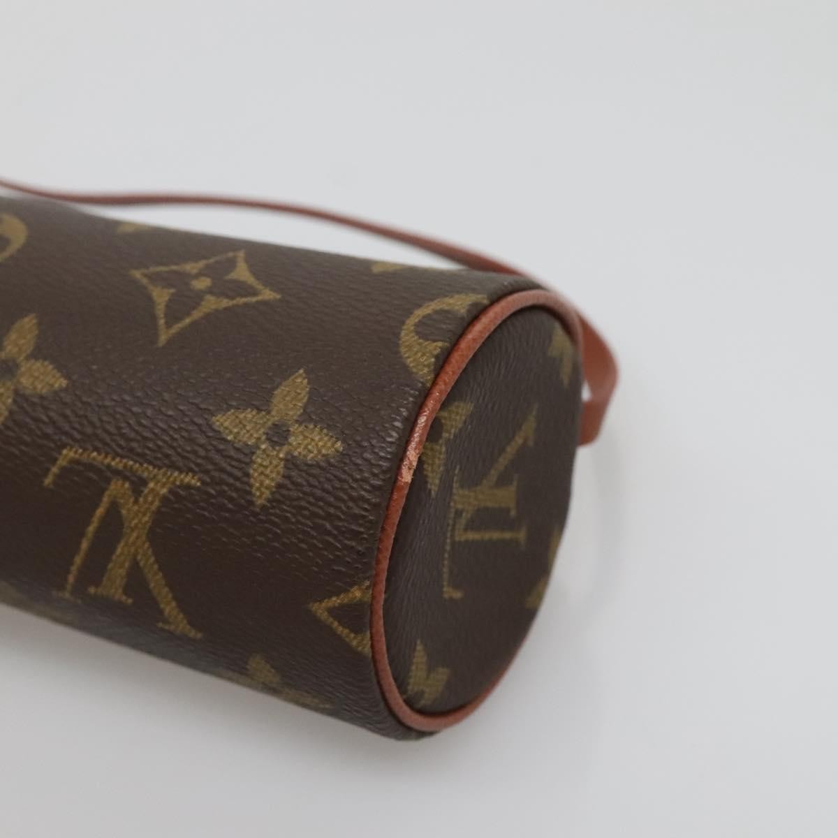Louis Vuitton Papillon Pochette Monogram Canvas, BROWN, CANVAS, Handbag