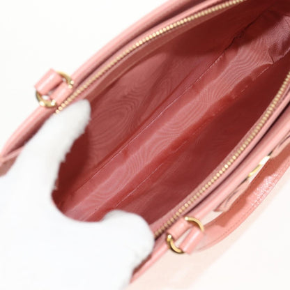 Salvatore Ferragamo Vala Handbag Leather, PINK, LEATHER, Handbag