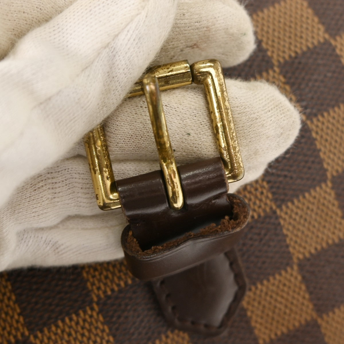 Louis Vuitton Soho Backpack Damier, BROWN, CANVAS, Backpack