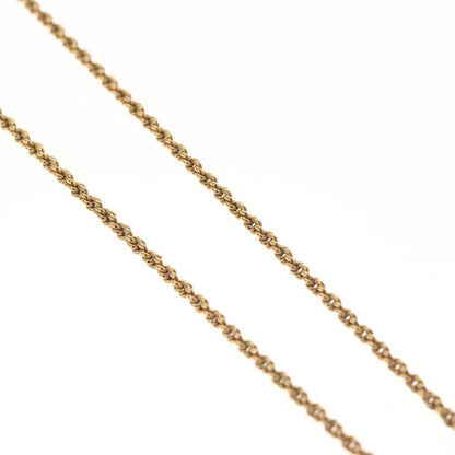 Christian Dior CD Pendant Necklace Gold-plated, GOLD, METAL, Necklace