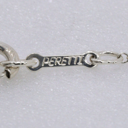 Tiffany & Co. Elsa Peretti Teardrop Pendant Necklace Sterling Silver, SILVER, SILVER, Necklace