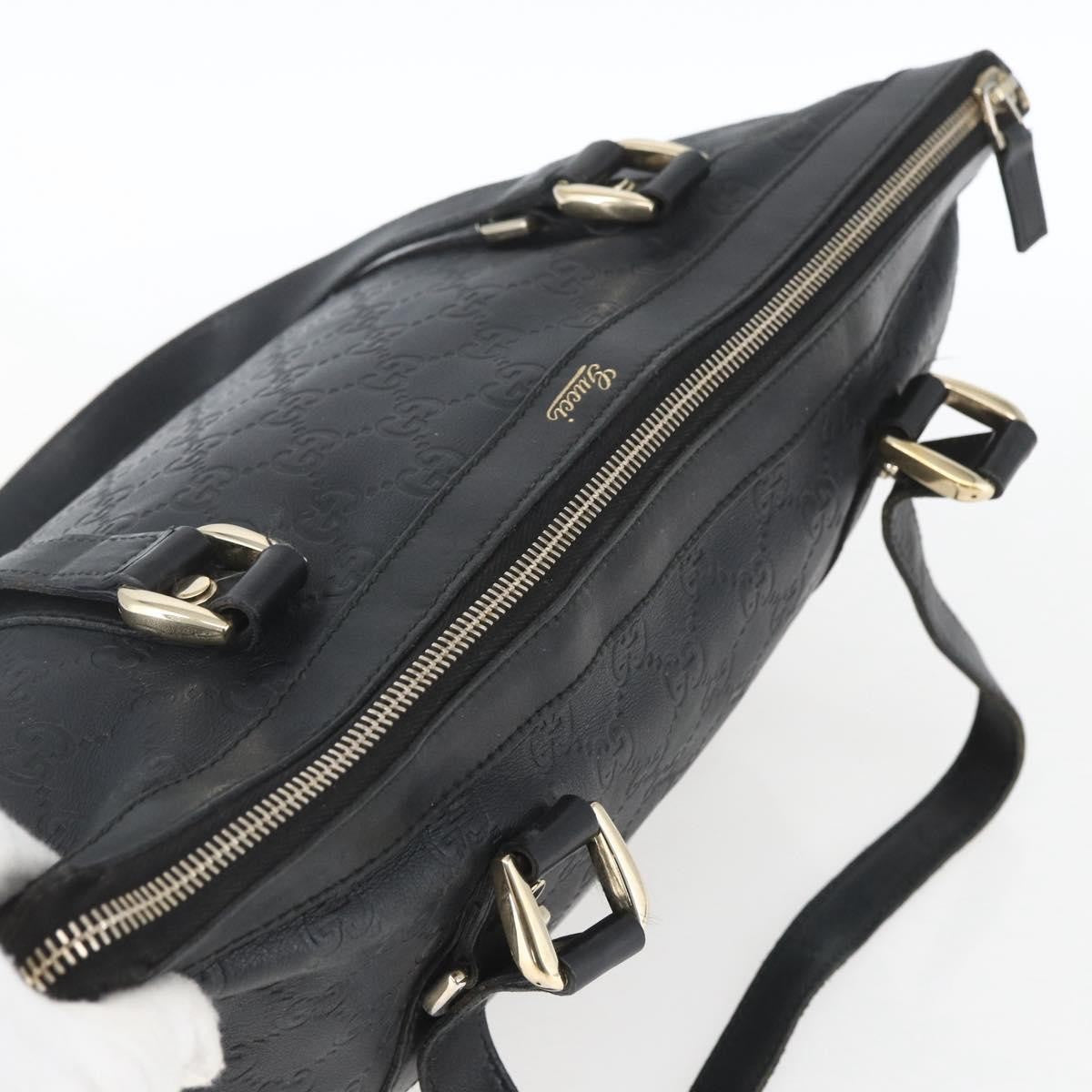 Gucci Abbey Zip Tote Guccissima, BLACK, CANVAS, Tote bag