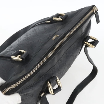 Gucci Abbey Zip Tote Guccissima, BLACK, CANVAS, Tote bag