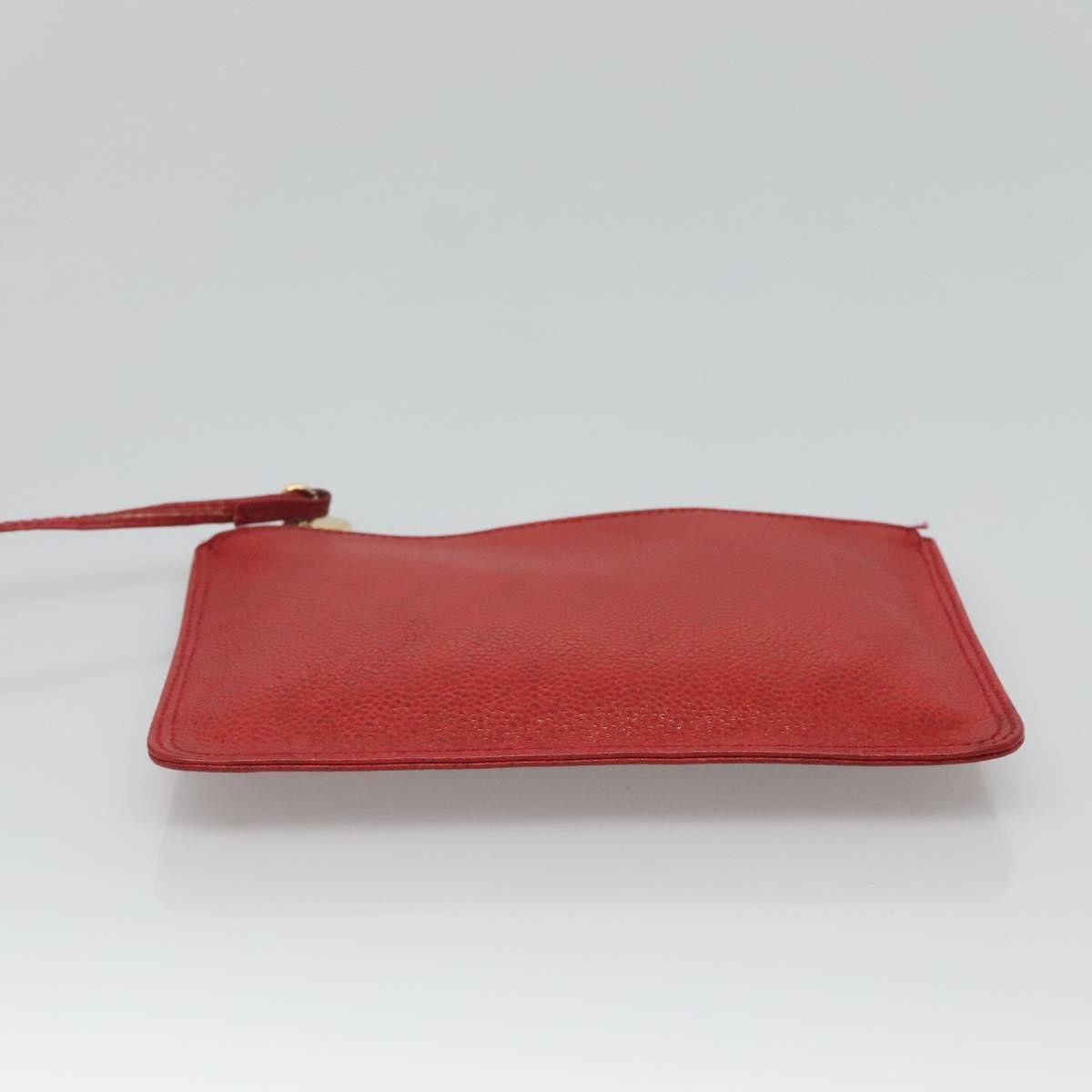 Chanel Vintage Backpack Caviar, RED, LEATHER, Backpack