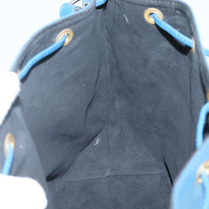 Louis Vuitton Petit Noe Handbag Epi Leather, BLUE, LEATHER, Handbag