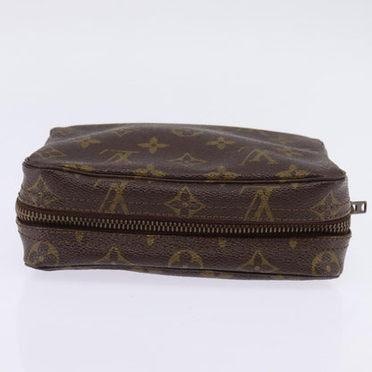 Louis Vuitton Trousse Toiletry Pouch Monogram Canvas, BROWN, CANVAS, Toiletry Case