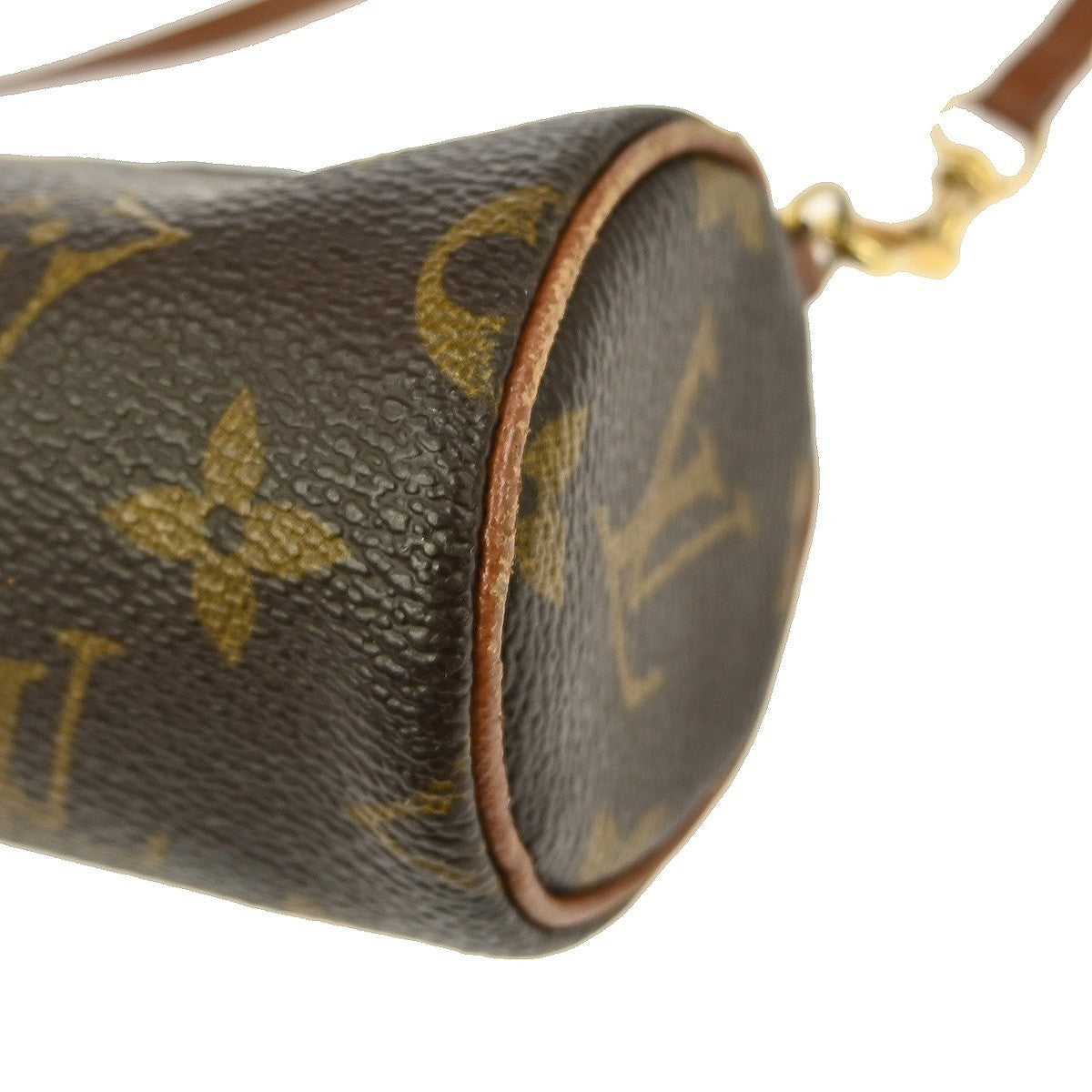 Louis Vuitton Papillon Pochette Monogram Canvas, BROWN, CANVAS, Clutche & pouche