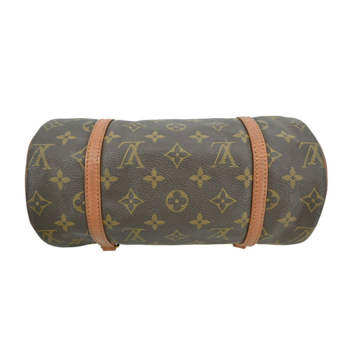 Louis Vuitton Papillon Handbag Monogram Canvas, BROWN, CANVAS, Handbag