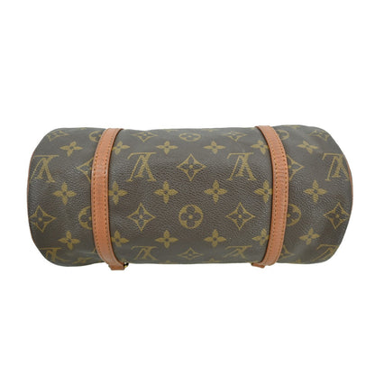 Louis Vuitton Papillon Handbag Monogram Canvas, BROWN, CANVAS, Handbag