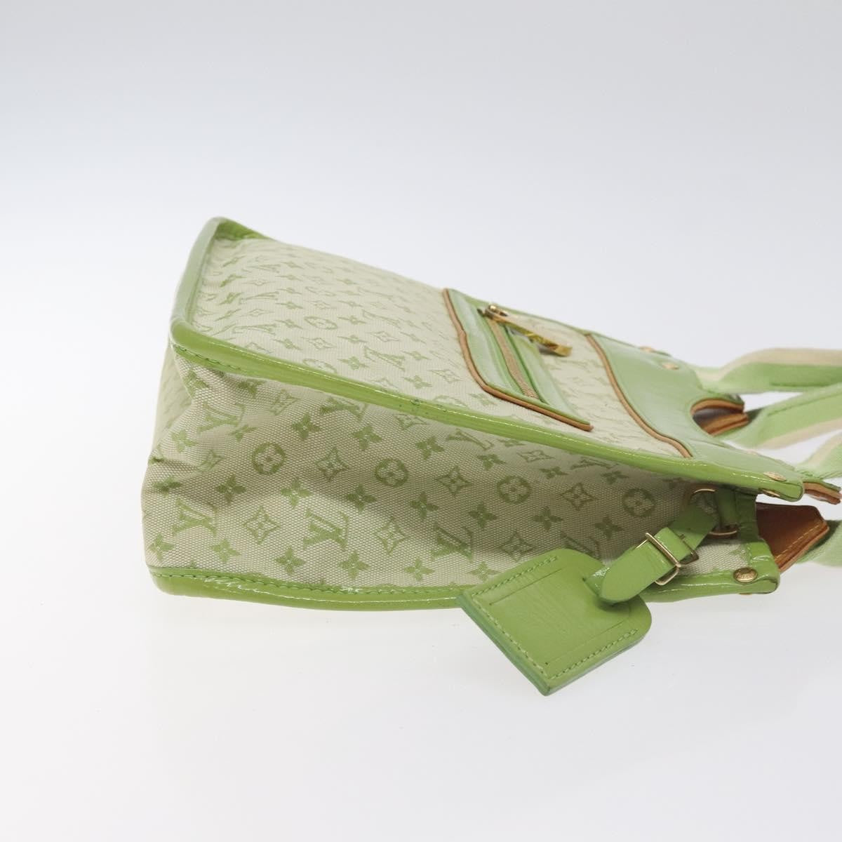 Louis Vuitton Kathleen Tote Mini Lin, GREEN, CANVAS, Handbag