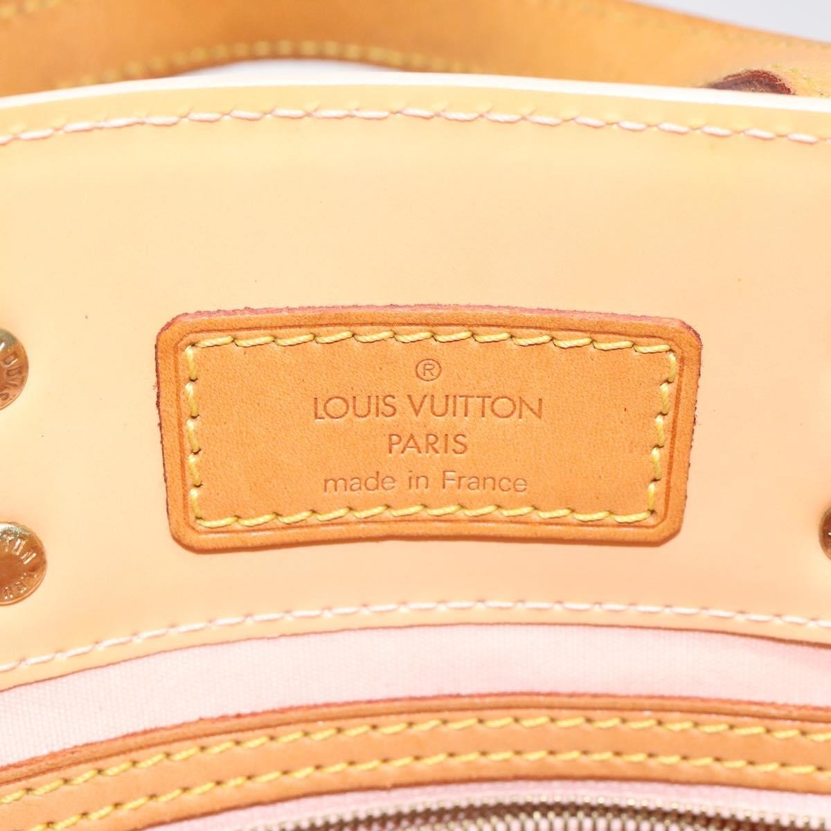Louis Vuitton Vernis Houston Bag labellov, YELLOW, LEATHER, Handbag