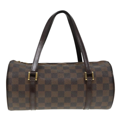 Louis Vuitton Papillon Handbag Damier, BROWN, CANVAS, Handbag