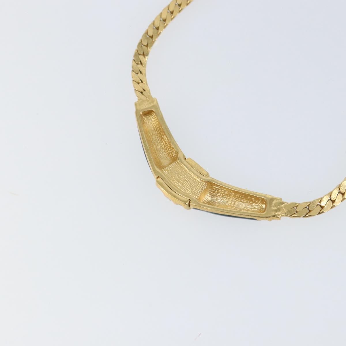 Christian Dior CD Logo necklace Metal, GOLD, METAL, Necklace