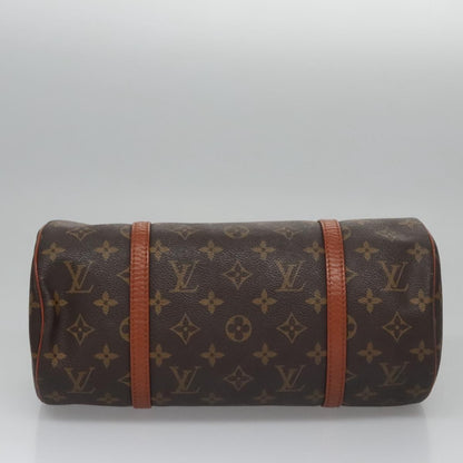 Louis Vuitton Papillon Handbag Monogram Canvas, BROWN, CANVAS, Handbag