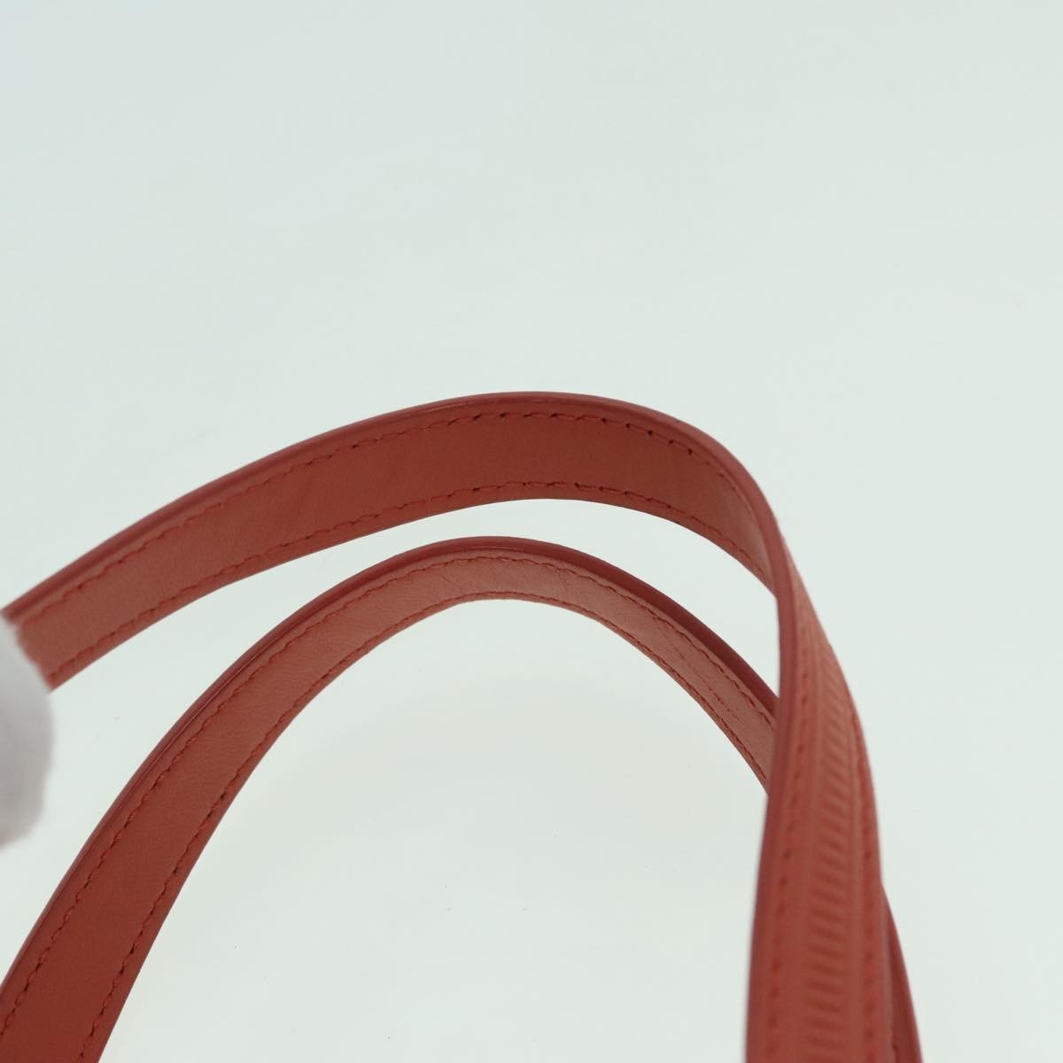 Bottega Veneta Intrecciolusion Tote Printed Nylon, ORANGE, NYLON, Tote bag