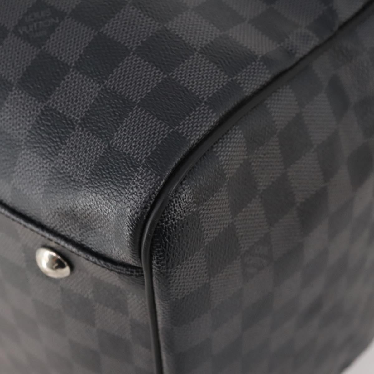 Louis Vuitton Roadster Duffle Bag Damier Graphite, Gray, Canvas, Travel Bag