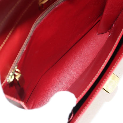 Loewe Leather Briefcase Leather, RED, LEATHER, Briefcase